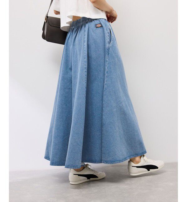 Rope&rsquo;Picnic「【Dickies】コットンダンプサーキュラーイージースカート」|スカート|