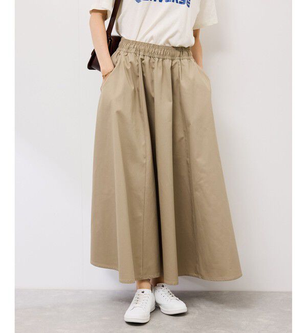 Rope&rsquo;Picnic「【Dickies】コットンダンプサーキュラーイージースカート」|スカート|