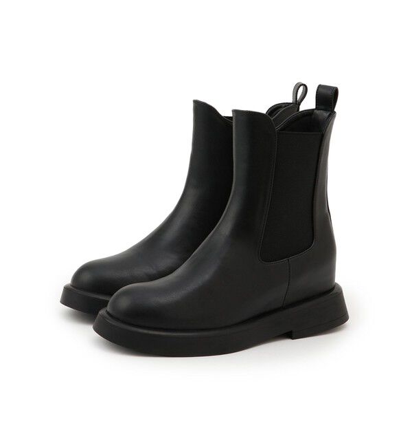 ROPE PICNIC PASSAGE「ジップアップサイドゴアショートブーツ」|ロングブーツ|