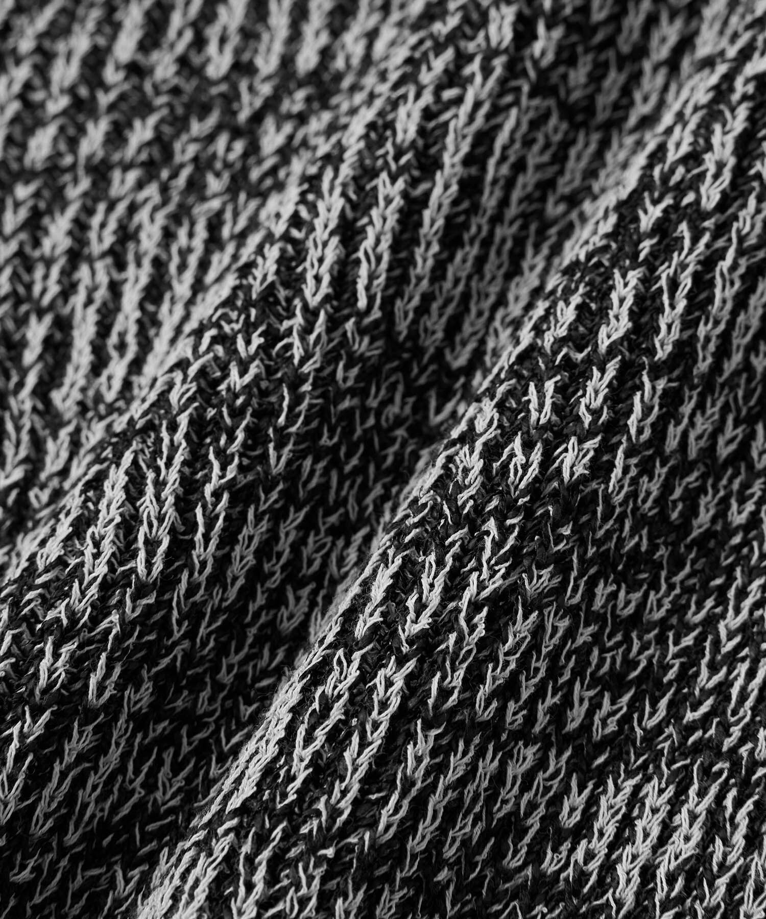 ADAM ET ROPE'「【サステナブル・洗える】ペーパーヤーンミックスニットベスト」|ベスト・ジレ|