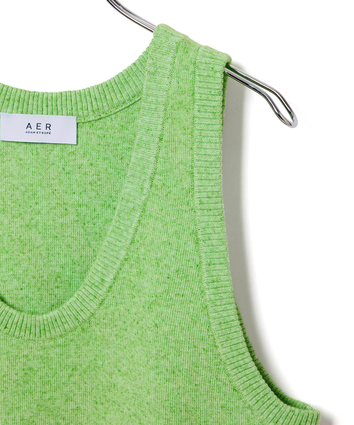 ADAM ET ROPE'「【WEB限定・洗える】ニットビスチェベスト」|ベスト・ジレ|