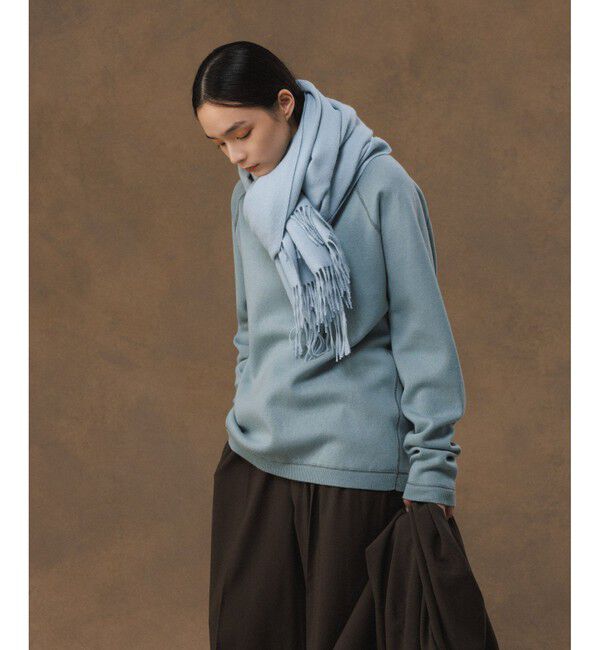 ADAM ET ROPE'「INOUE EX BRUSHED SCARF」|マフラー|