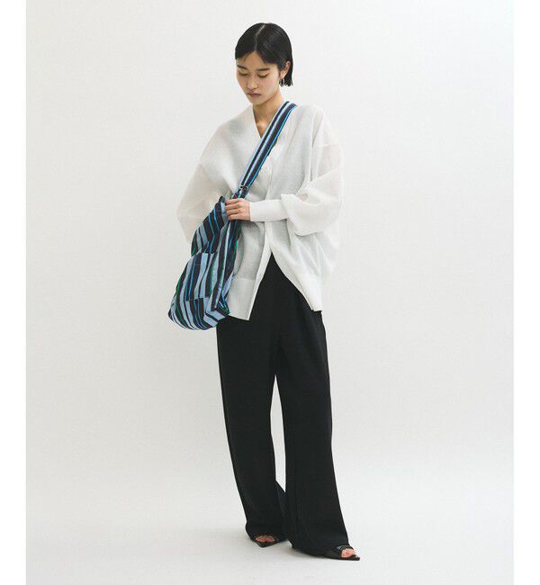 ADAM ET ROPE'「ギャザー2WAYミドルショルダーバッグ」|ショルダー・メッセンジャー|