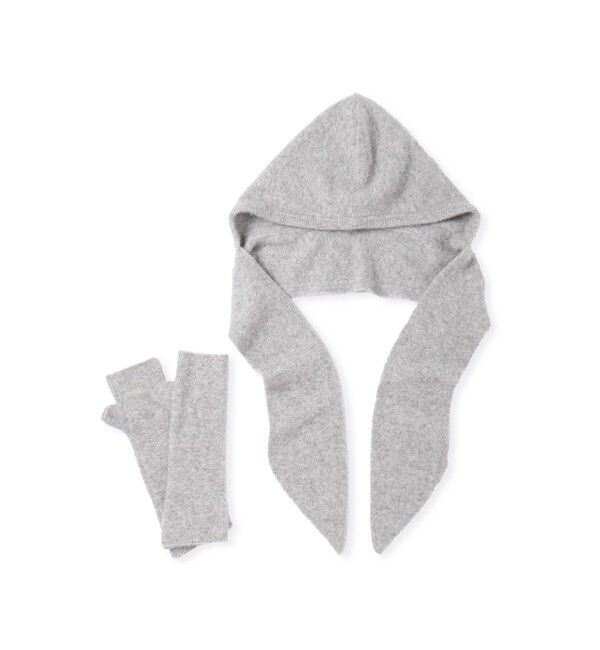 ADAM ET ROPE'「BASOLマフラーニットキャップ＆アームウォーマー」|マフラー|