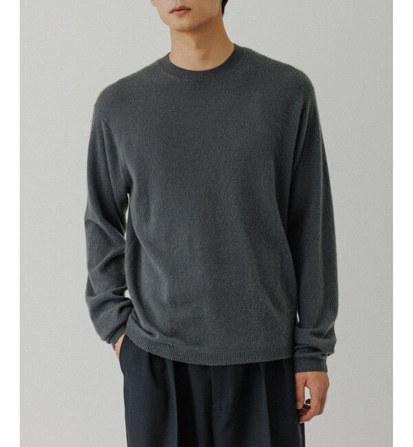 ADAM ET ROPE'「12GG カシミヤ クルーネック ニット」|ニット・セーター|