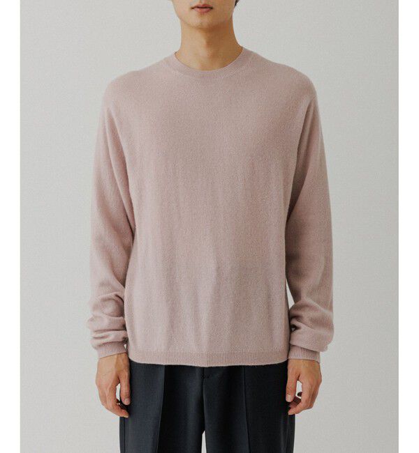 ADAM ET ROPE'「12GG カシミヤ クルーネック ニット」|ニット・セーター|