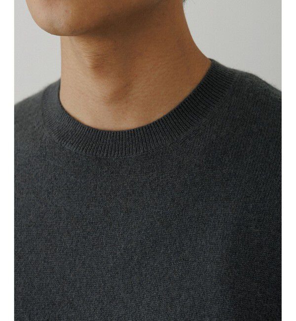 ADAM ET ROPE'「12GG カシミヤ クルーネック ニット」|ニット・セーター|