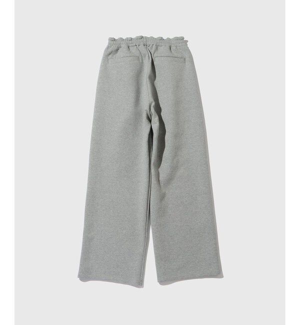 ADAM ET ROPE'「ダンボールスウェット ワイド PT」|チノ|