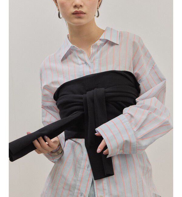 ADAM ET ROPE'「ボレロニットビスチェ」|ベスト・ジレ|