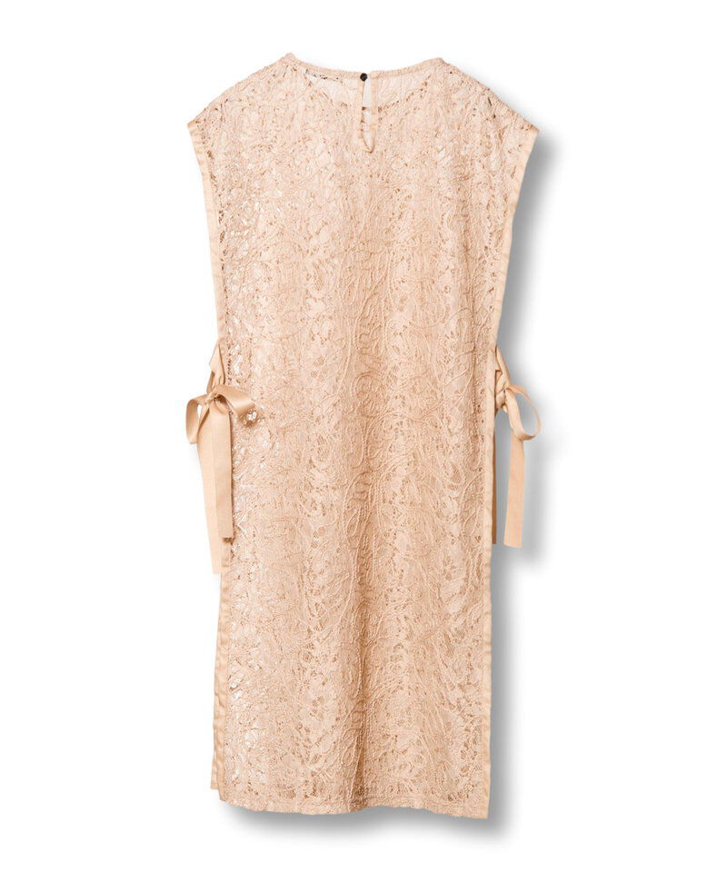  「サイドリボンレースベスト」|ベスト・ジレ|