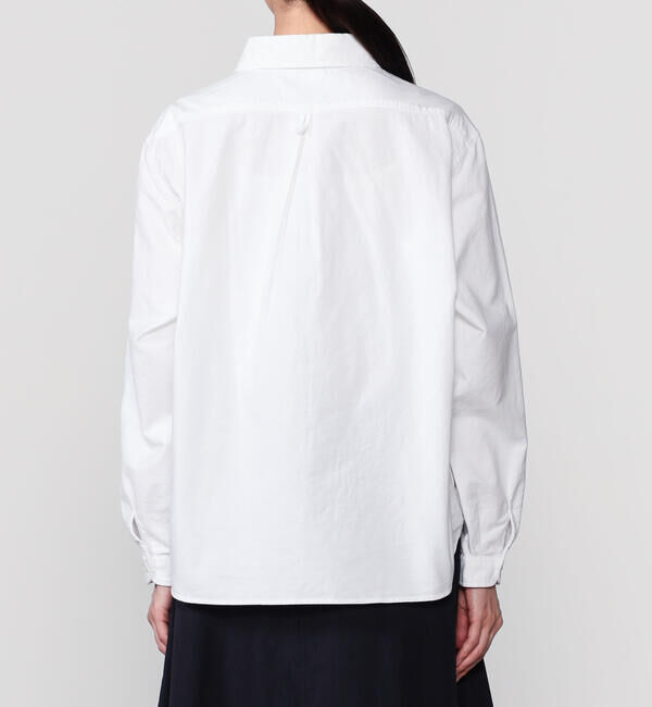 DANTON「DANTON | オックスフォード 丸襟プルオーバーシャツ SOLID WOMEN」|シャツ・ブラウス|