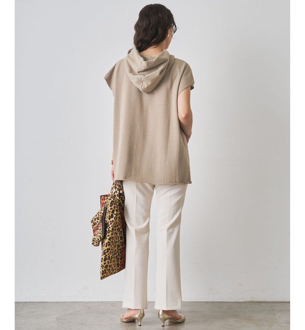  「【WEB限定】オーバーノースリーブパーカー」|Tシャツ・カットソー|