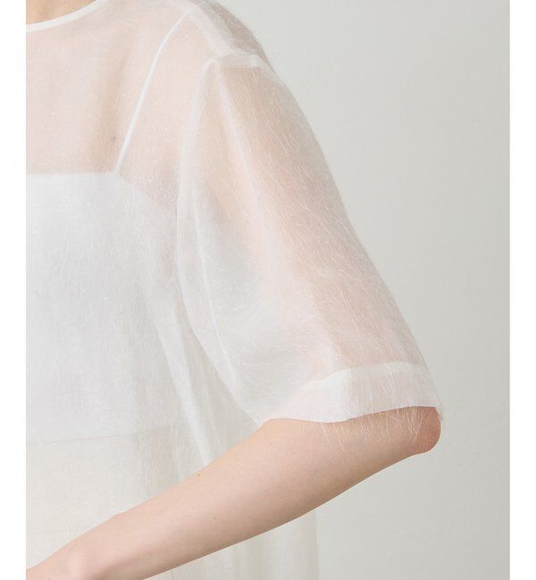  「シアーフェザーTEE」|シャツ・ブラウス|