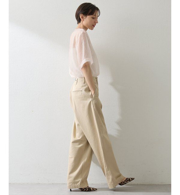  「シアーフェザーTEE」|シャツ・ブラウス|