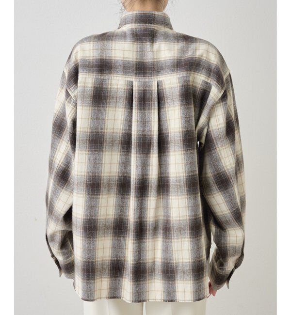  「シャギーチェックシャツ」|シャツ・ブラウス|