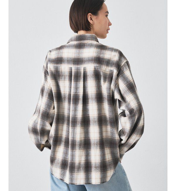  「シャギーチェックシャツ」|シャツ・ブラウス|