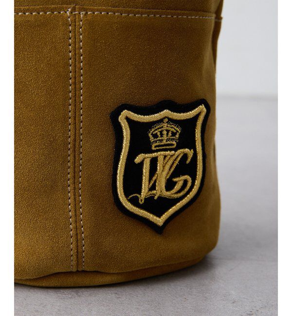  「【MARCO MASI】スエードワッペン巾着」|トートバッグ|