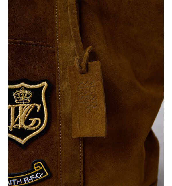  「【MARCO MASI】スエードワッペントート」|トートバッグ|