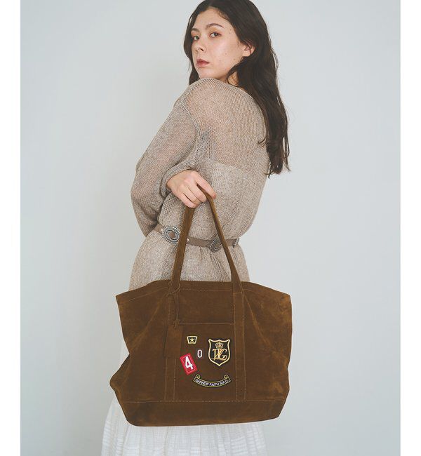  「【MARCO MASI】スエードワッペントート」|トートバッグ|