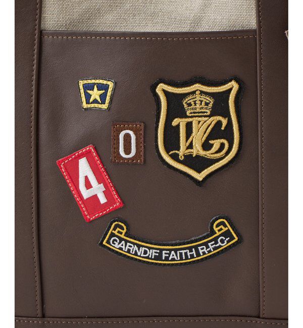  「【MARCO MASI】リネンワッペントート」|トートバッグ|