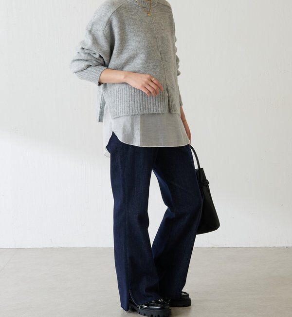  「Q.anos セルフカットデニム」|デニム|