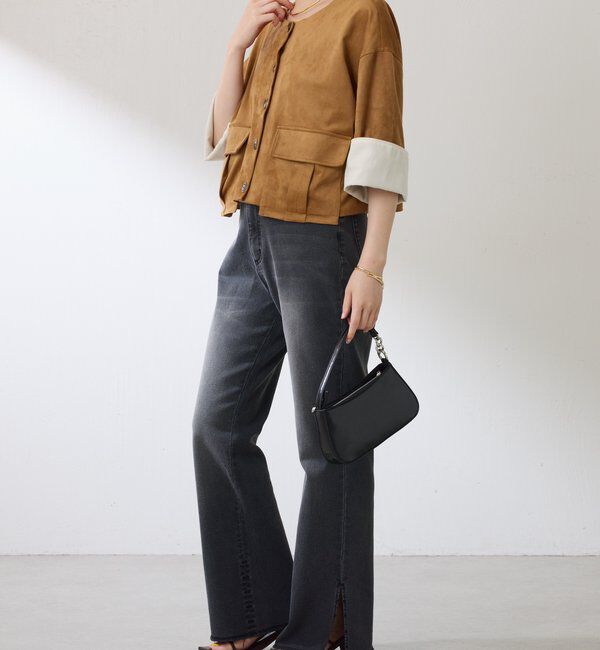  「Q.anos セルフカットデニム」|デニム|