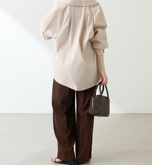  「襟ギャザーシャツ」|シャツ・ブラウス|