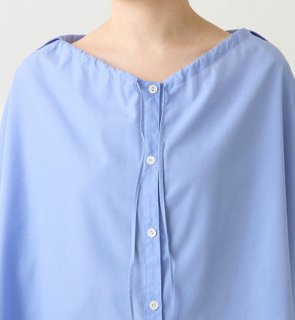  「襟ギャザーシャツ」|シャツ・ブラウス|