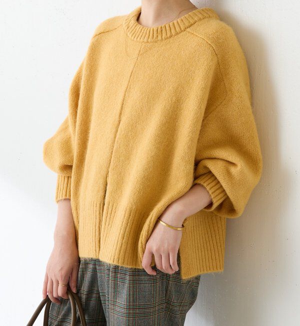  「ヤクライクショートニット」|ニット・セーター|