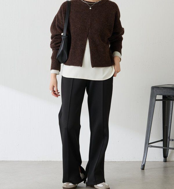  「ヤクライクショートニット」|ニット・セーター|