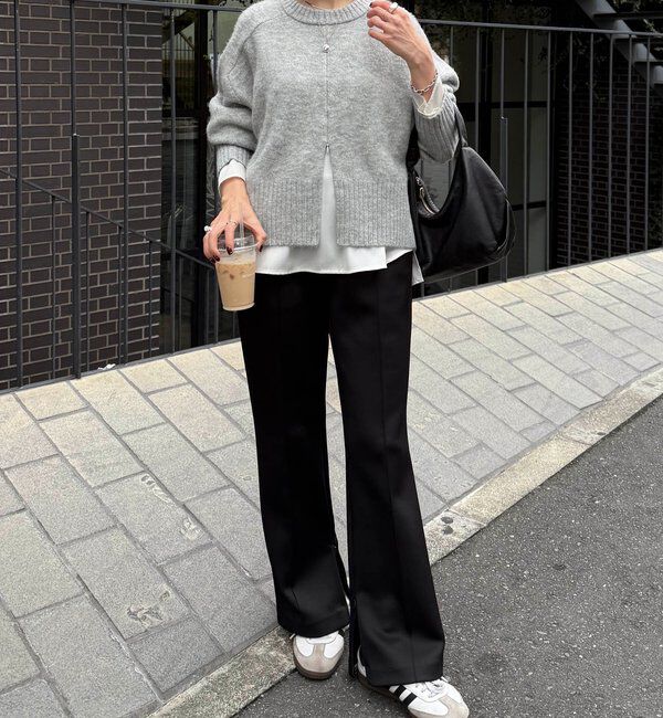  「ヤクライクショートニット」|ニット・セーター|