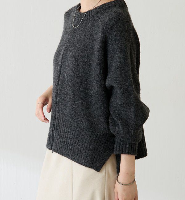  「ヤクライクショートニット」|ニット・セーター|