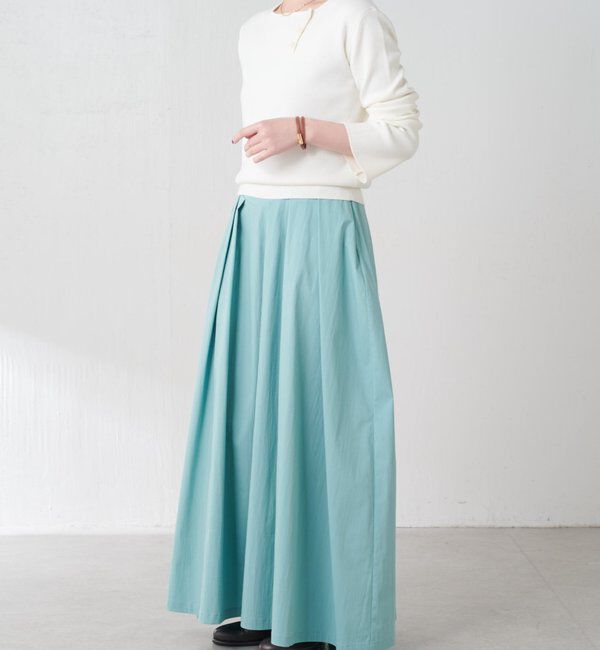  「スロープボタンニット」|ニット・セーター|