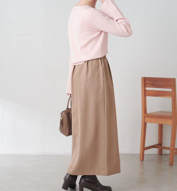  「スロープボタンニット」|ニット・セーター|