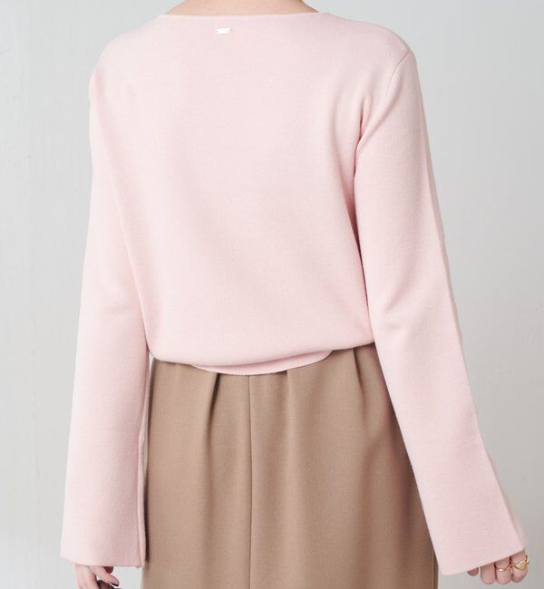  「スロープボタンニット」|ニット・セーター|