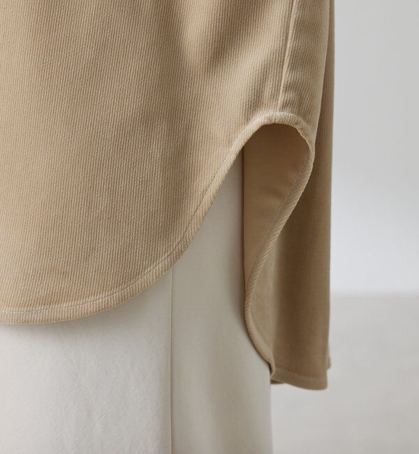  「メタルボタンコーデュロイシャツ」|シャツ・ブラウス|