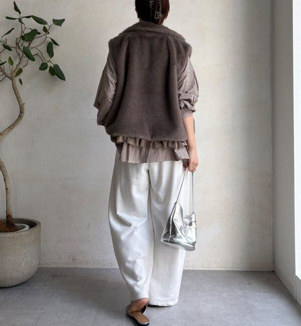  「【WEB限定】エコミンクファーベスト」|ベスト・ジレ|