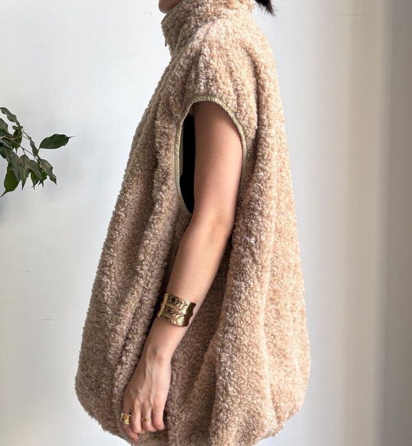  「【WEB限定】リバーシブルボアベスト」|ベスト・ジレ|