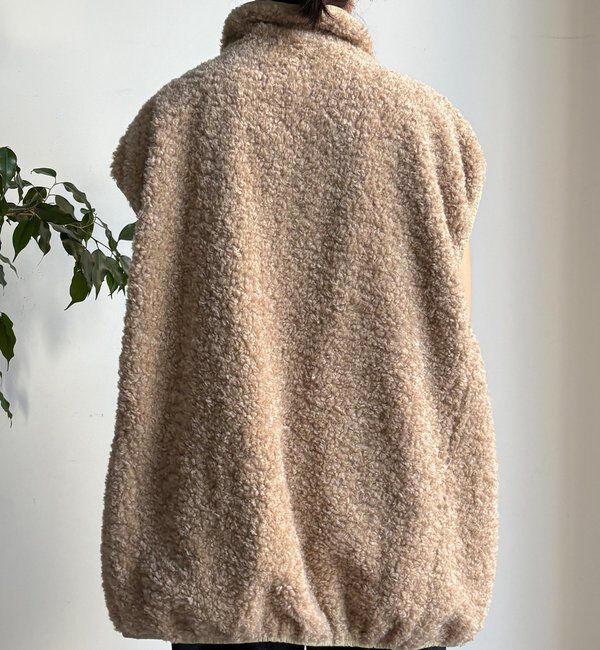  「【WEB限定】リバーシブルボアベスト」|ベスト・ジレ|