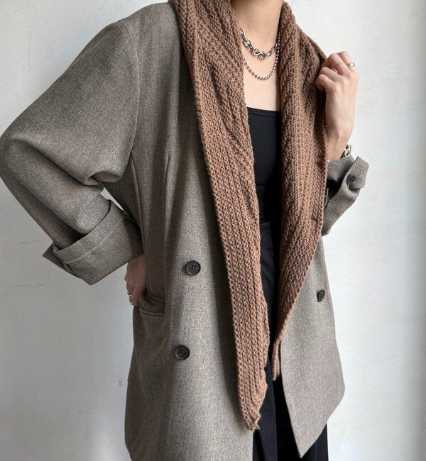  「三角ストール」|マフラー|