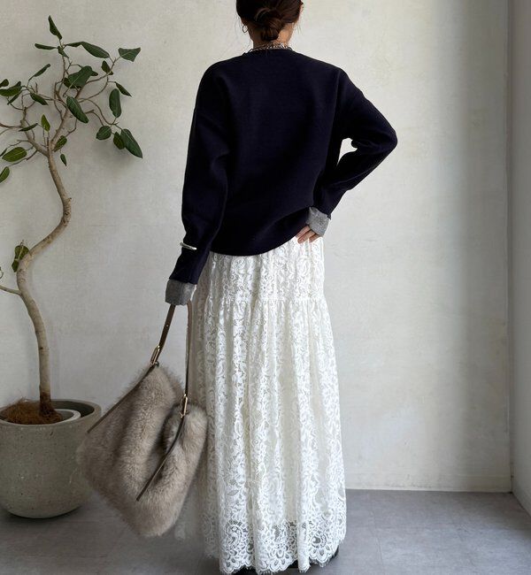  「【WEB限定】ASCENSIONロゴニットトップス」|ニット・セーター|