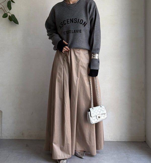  「【WEB限定】ASCENSIONロゴニットトップス」|ニット・セーター|