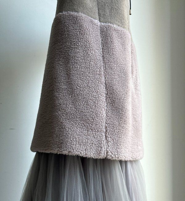  「【WEB限定】ボア切替フーディーベスト」|ベスト・ジレ|