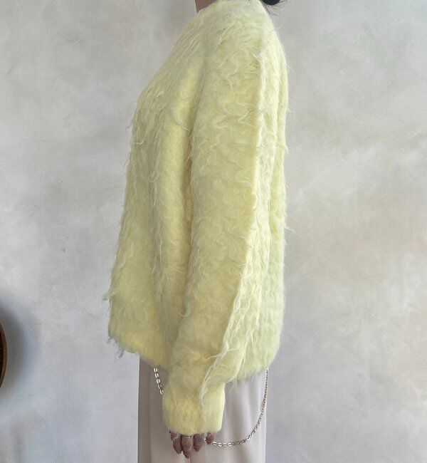  「【WEB限定】ロングシャギープルオーバー」|ニット・セーター|