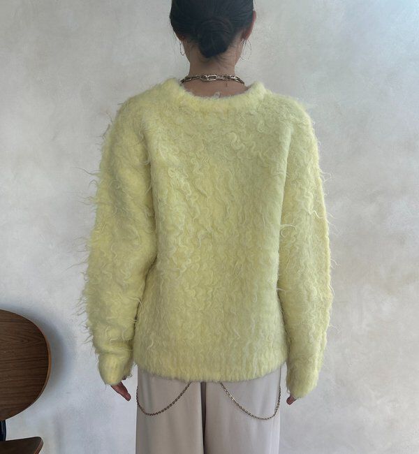  「【WEB限定】ロングシャギープルオーバー」|ニット・セーター|