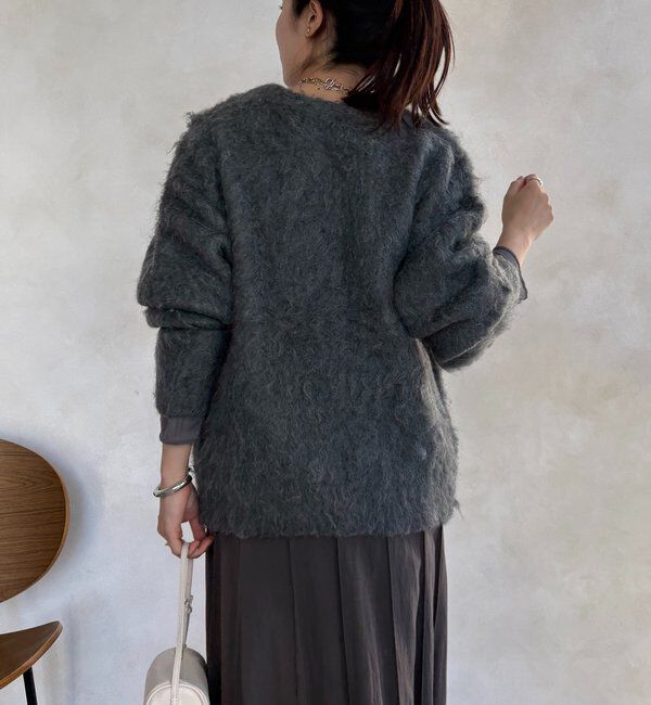  「【WEB限定】ロングシャギープルオーバー」|ニット・セーター|