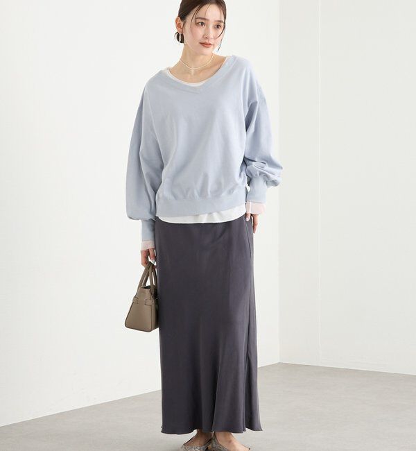  「【エッジの効いた足元に】パイソン柄フラットパンプス」|パンプス|