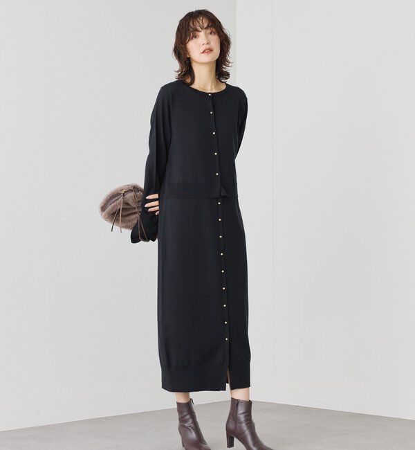  「【シーズンムードを高める】フェイクファードローストリングバッグ」|クラッチバッグ|