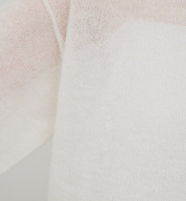  「シアーモヘアプルオーバー」|ニット・セーター|