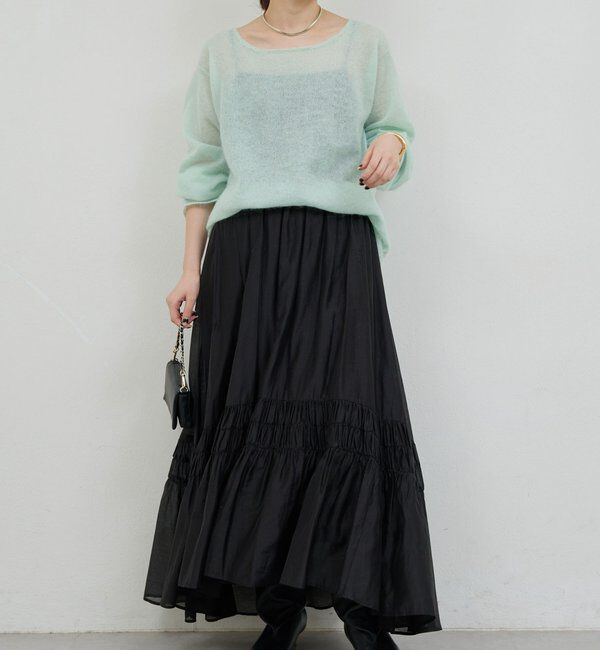  「シアーモヘアプルオーバー」|ニット・セーター|